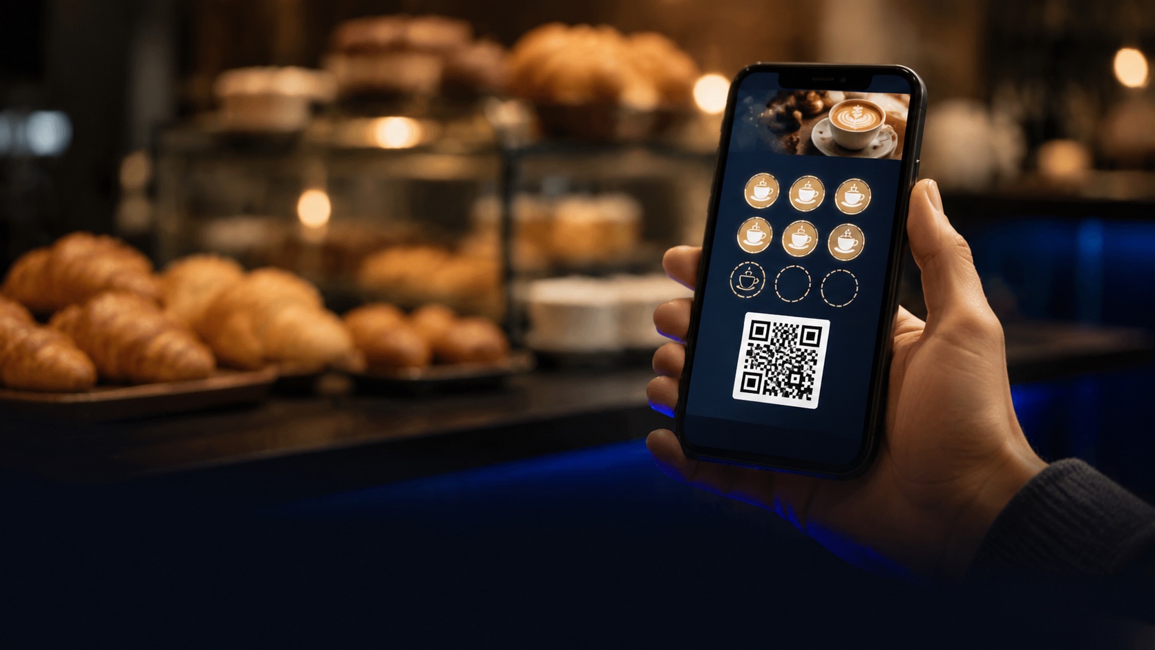 Loyalty card for bakeries & coffee shops