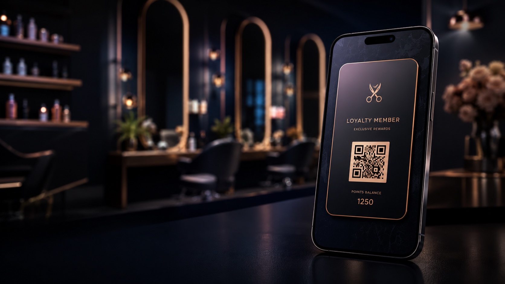 Loyalty program for hair & beauty salons
