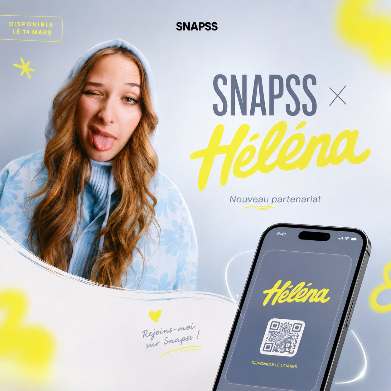 Snapss x Helena - digital fan card, single available March 14
