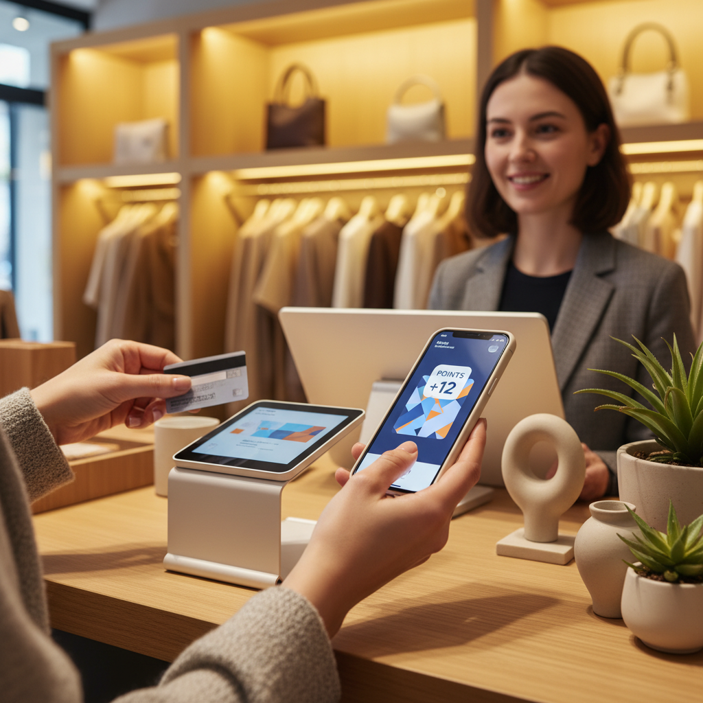 Caisse connectée Snapss : un paiement déclenche les points sur le téléphone du client en temps réel