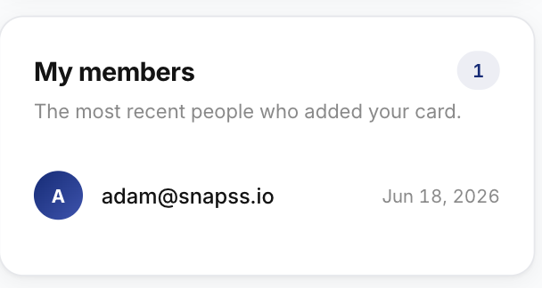 My members